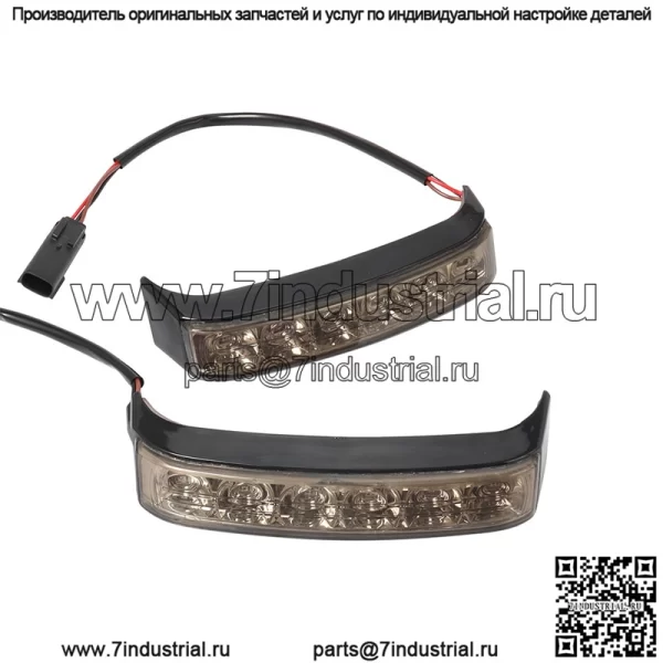 Модифицированные боковые фонари для мотоцикла Harley, двойные фонари, раздвижные боковые фонари, задние фонари для мотоцикла, боковые фонари для чемодана - Image 4