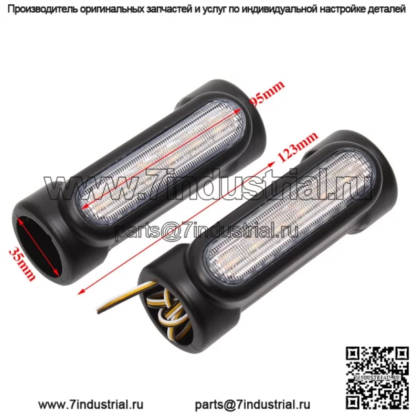 Мотоцикл Harley ретро модифицированный светодиодный алюминиевый сплав 1,25-1,3 дюйма, защитная планка, дневные ходовые огни, указатель поворота, указатель поворота - Image 4