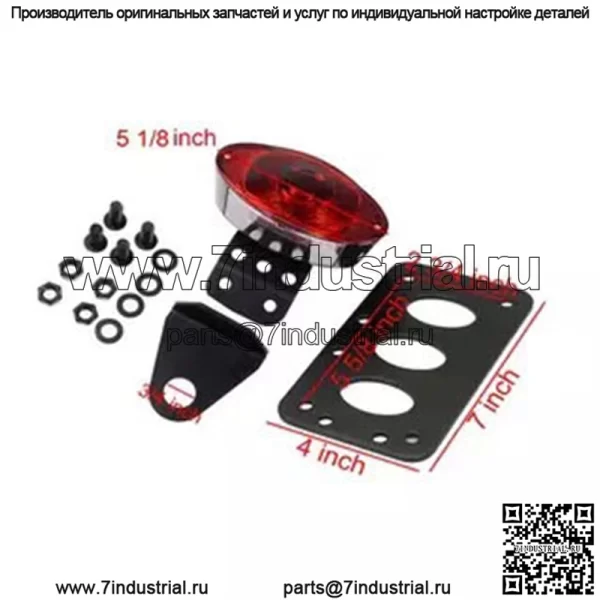 Мотоцикл обезьяна Harley мотоцикл модифицированный ретро стоп-сигнал крутой черный боковой световой индикатор номерного знака мотоцикла - Image 3