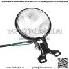 Ретро мотоцикл модифицированная металлическая фара фара ретро черная фара желтое стекло ретро фара дальняя и ближняя - Image 2