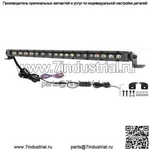 20-дюймовая задняя световая полоса Chase Light Bar тормоза/поворота/реверса/бега для внедорожника UTV Polaris RZR (для: более одного автомобиля)