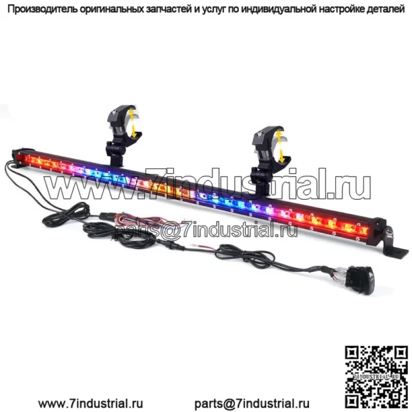 32-дюймовая задняя световая полоса Chase Light Bar тормоза/поворота/реверса/бега для внедорожника UTV Polaris RZR (для: более одного автомобиля)