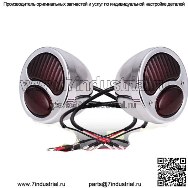 2x хромированные задние фонари для грузовиков Hot Rat Street Rod для Ford Model A 1928-1931 гг.