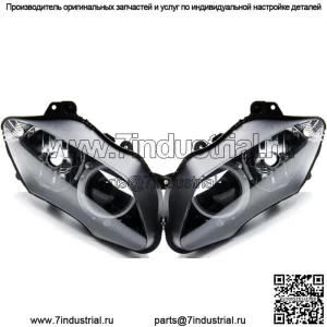 Передняя фара в сборе, подходит для Yamaha YZF R1 YZFR1 2007-2008 2007 08