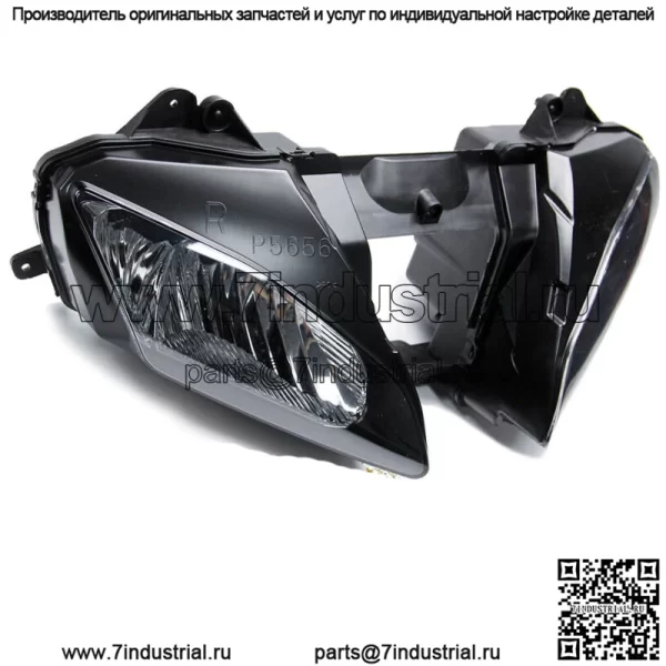 Передняя фара в сборе, прозрачная для Yamaha YZF R6 YZF-R6 YZFR6 2006 2007