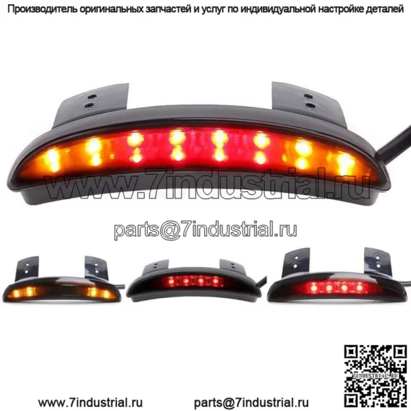 Светодиодный задний фонарь с тормозным сигналом поворота для Harley Sportster XL 883 1200 48 72 Iron 883