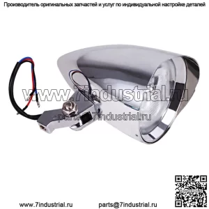 Мотоцикл High Low H4 Заготовка Фара Хром Для Harley Chopper Bobber Softail