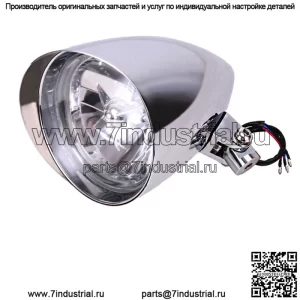 Мотоциклетная фара Bullet 5,75 дюйма подходит для Harley Touring Sportster Dyna Chopper