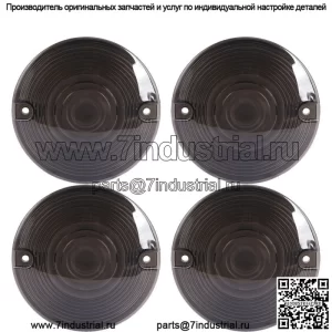 Дымчатый указатель поворота Len, чехол для Harley Touring Electra Glide Ultra Classic