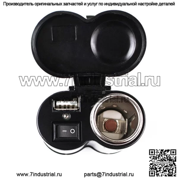 Зарядное устройство для мобильного телефона, мотоцикл, электромобиль, USB, автомобильная зарядка, аксессуары для мотоциклов, многофункциональный прикуриватель, быстрая зарядка 12 В - Image 3