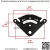 Рулевой сектор и ведущая шестерня со втулками для John Deere D100 D105 D110 D120 D125 - Image 2