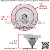 Комплект регулятора шестерни для Kohler M8 M10 M12 M14 M16 M18 M20 - Image 2