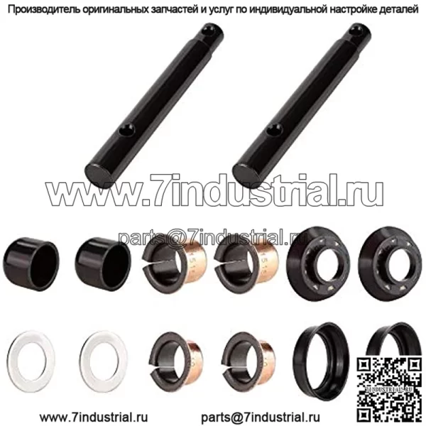 Комплект шкворней и втулок Yamaha для тележки для гольфа Подходит для Yamaha (G&E) G2/G8/G11/G14/G16/G19/G20 Комплект шкворня и втулок поворотного кулака Yamaha OEM # J55-F3516-00, J38-23528-00, J38-23527 -00 - Image 5