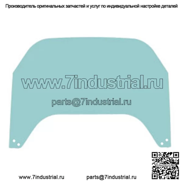 352209A1 Заднее центральное стекло подходит для экскаватора-погрузчика Case 580M 580N