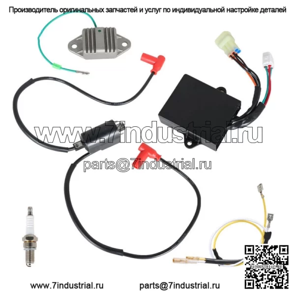 Для BANSHEE 350 1997-2006 катушка зажигания воспламенитель CDI BOX регулятор свечи зажигания комплект - Image 2