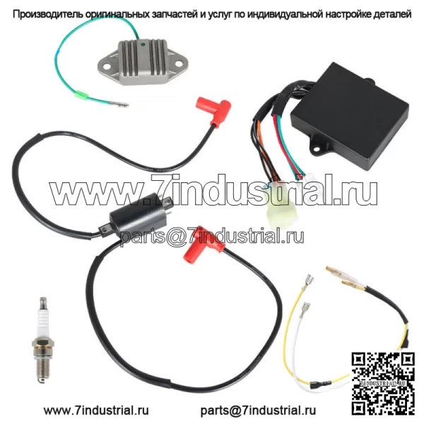Для BANSHEE 350 1997-2006 катушка зажигания воспламенитель CDI BOX регулятор свечи зажигания комплект - Image 3