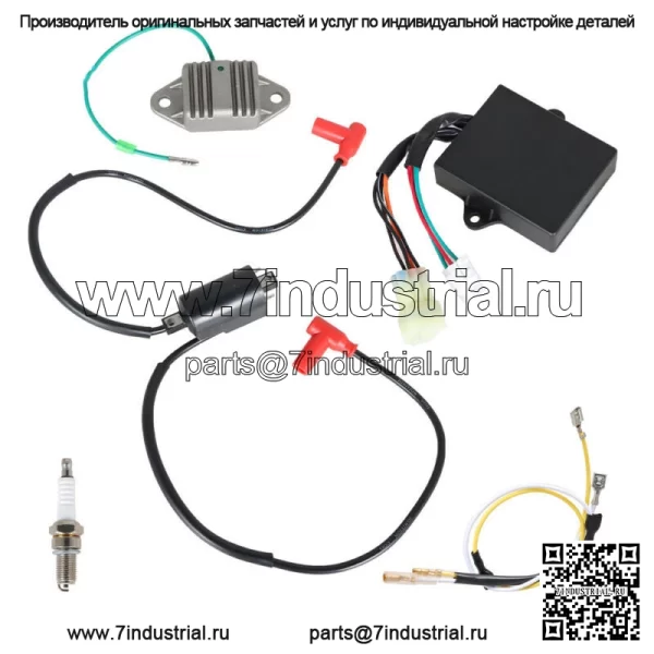 Для BANSHEE 350 1997-2006 катушка зажигания воспламенитель CDI BOX регулятор свечи зажигания комплект - Image 4