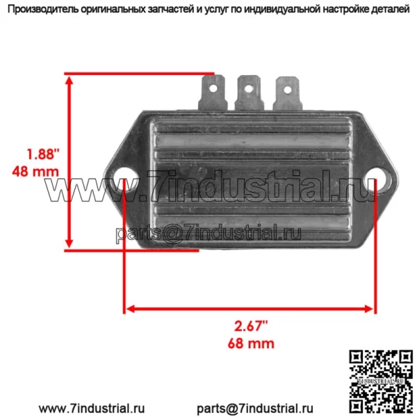 Выпрямитель статора и регулятора для двигателя Kohler серии K K161 K181 K241 - Image 3