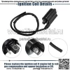 Катушка зажигания для Kawasaki Mule 3010 3020 4010 FD620D FD440V для катушки Vulcan 21121-2092 AM120732 для газонокосилки, внедорожника, комплект электрических катушек зажигания, черный - Image 2