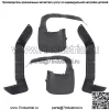 4X брызговик на крыльях, подходит для 96-00 Honda FourTrax 300 TRX300/TRX300FW (для: Honda) - Image 3