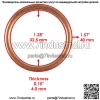 2 прокладки выхлопной трубы для Honda CMX250C Rebel 250 1985 1986 1987 1996-09 2012 - Image 2
