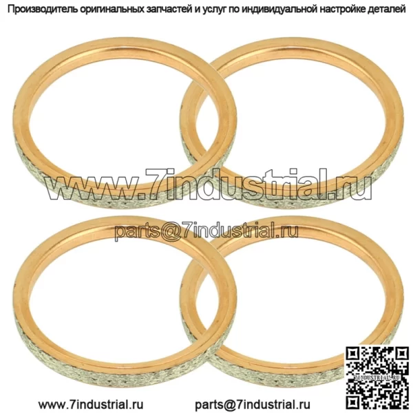 Прокладки выхлопной трубы для Yamaha FJR1300 FJR1300A FJR1300Ae FJR1300E 2003-2014 гг.