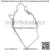 Прокладка картера подходит для John Deere XUV620i XUV625i Gas Gator 6x4 HPX Gas M139016 - Image 4