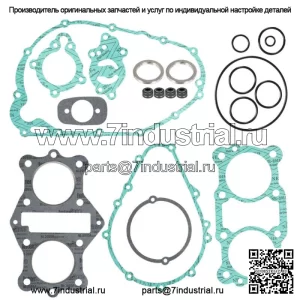 Подходит для Kawasaki KZ440 1980 1981 1982 1983 1984 полный комплект прокладок двигателя