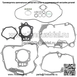 Полный комплект прокладок двигателя для Honda Foreman 450 4x4 TRX450 1998-2004 гг.