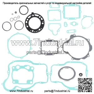 Для двигателя Kawasaki KX 250 KX250 1993-1999 2000 2001-2003 полный комплект прокладок