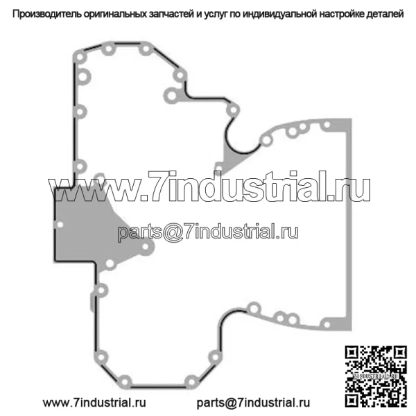 Прокладка крышки распределительного механизма двигателя - Image 4