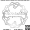 Ротор заднего тормозного диска с тормозной колодкой подходит для Yamaha YZ125 YZ250 YZ450F 2003–2018 гг. - Image 4