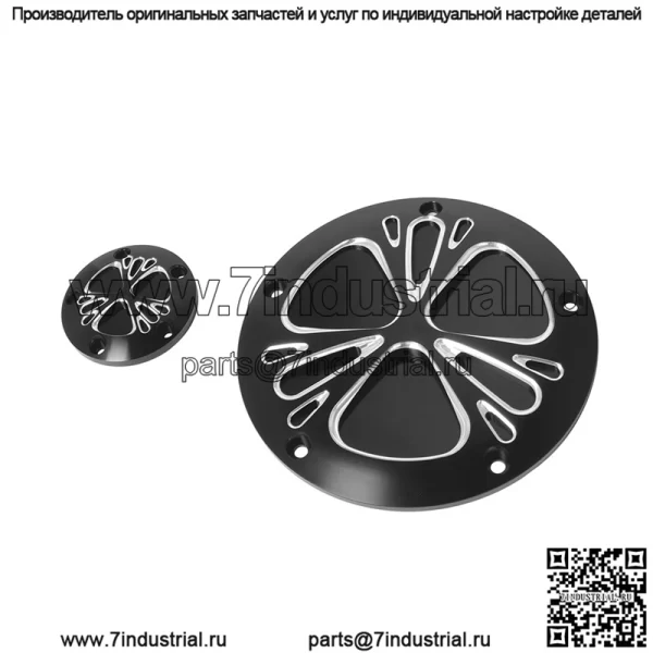 Мотоциклетная модифицированная боковая крышка двигателя с ЧПУ, крышка двигателя Harley big Gliding Four, дополнительная трансграничная специальная поставка - Image 3