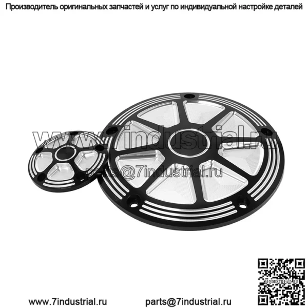 Мотоциклетная модифицированная боковая крышка двигателя с ЧПУ, крышка двигателя Harley big Gliding Four, дополнительная трансграничная специальная поставка - Image 4