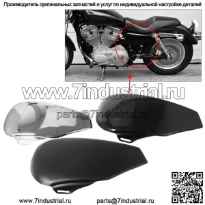 Аксессуары для мотоциклов Harley 04-13 лет XL1200 883 X48 левая крышка аккумуляторного отсека