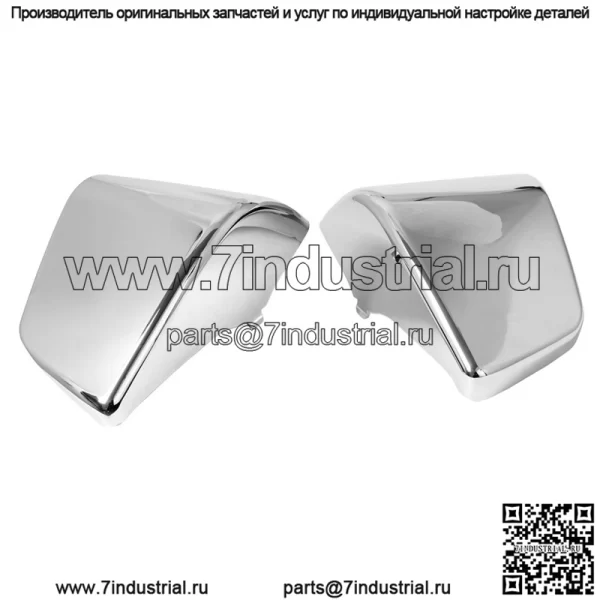 Подходит для Honda Shadow ACE VT750 97-03, крышка аккумуляторного отсека, боковая крышка корпуса, водонепроницаемая крышка, крышка