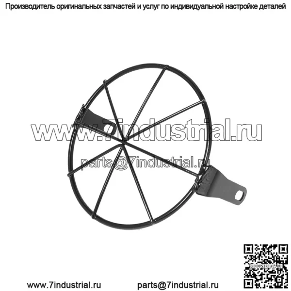 CG125 модифицированная ретро-фара GN125 ретро-черный корпус, круглая фара, аксессуары для мотоциклов, сетчатая крышка для фар - Image 3