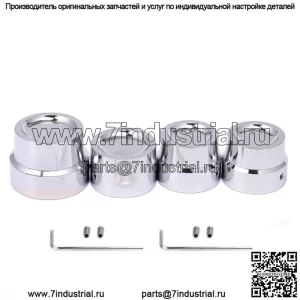Аксессуары для модификации мотоциклов Аксессуары для модификации HaLei Модификация HaLei Алюминиевые крышки передней и задней оси с ЧПУ
