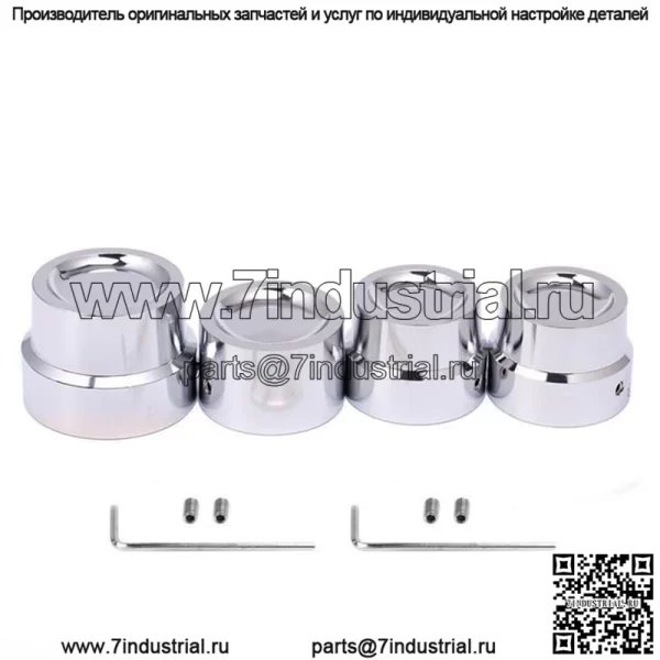 Аксессуары для модификации мотоциклов Аксессуары для модификации HaLei Модификация HaLei Алюминиевые крышки передней и задней оси с ЧПУ