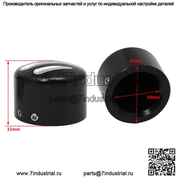 Аксессуары для мотоциклов Harley, декоративная крышка передней оси, модифицированная крышка передней оси, прямые продажи с фабрики, крышка передней оси - Image 5