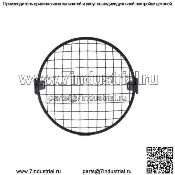 Мотоциклетная модифицированная крышка фары GN CG125 бабуин ретро фара сетчатая модифицированная квадратная абажурная фара металлическая крышка - Image 2