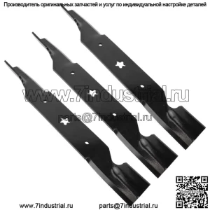 3 Газонокосилка 54 дюйма, лезвие для мастера Poulan Ayp/Electrolux 187254 187256 R14459
