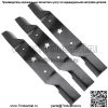 3 Газонокосилка 54 дюйма, лезвие для мастера Poulan Ayp/Electrolux 187254 187256 R14459 - Image 2