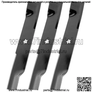 3 лезвия деки косилки для Husqvarna Rz4824 ts348 Yt48 Xls YTH24V48 Ls YTH2648 Z248
