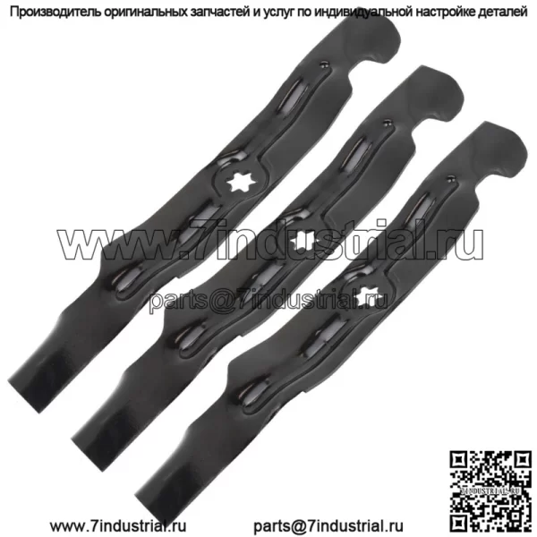 Газонокосилка с 3 лезвиями 50 дюймов для Cub Cadet MTD GT5025 GT5426 Yt950Kh Zt-22 Zt-50 - Image 2