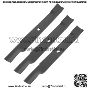 3-дековый отвал подходит для Husqvarna 510417901 Dixon 510417901 539113312