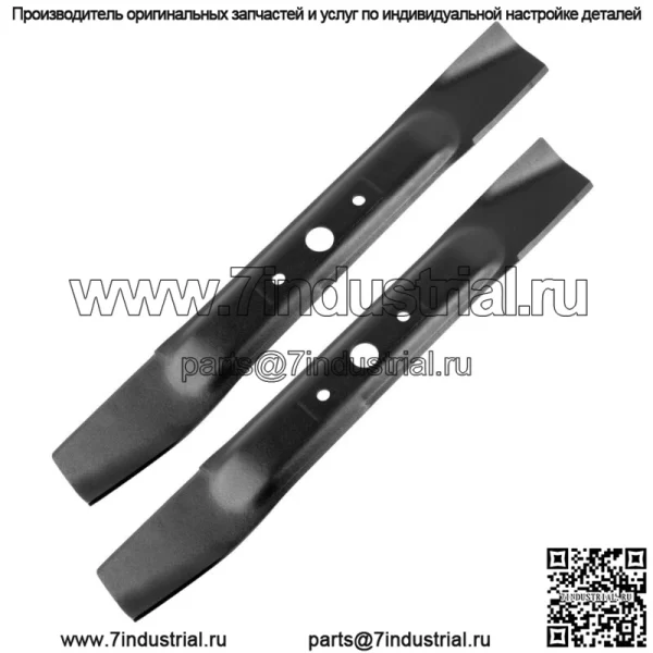 2 вращающихся мульчирующих ножа подходят для John Deere JA60 JA62 JA65 M125413 M112972 M77178