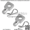 2-дековая цапфа с пружиной подходит для Husqvarna LTH140 LTH145 LTH1542 LTH1742 532175689