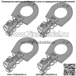 2 комплекта фиксаторов панели для John Deere GX335 20HP Kawasaki 675cc 2002-2005 гг.