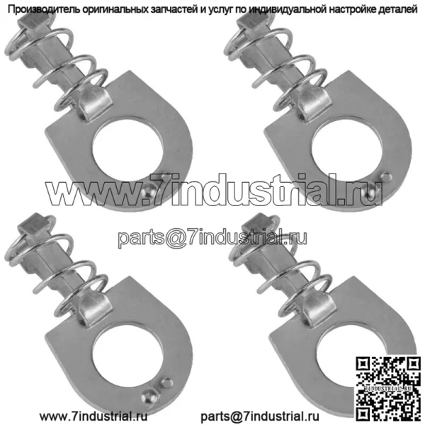 2 комплекта фиксаторов панели для John Deere GX335 20HP Kawasaki 675cc 2002-2005 гг. - Image 3